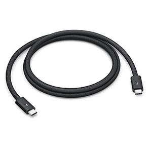 Compra Cable Apple MC9C4AM/A USB-C a USB-C Thunderbolt 5 Pro 1 m Negro