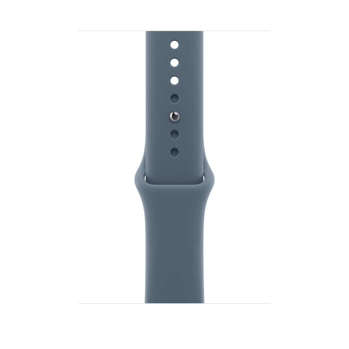 correa apple deportiva caja de 46 mm m-l azul ancla                   