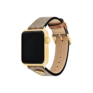 Compra Correa Coach 14700235 Apple Watch 42-41-40 mm Piel Beige
