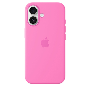 Compra Funda Apple iPhone 16 Silicon Peonía