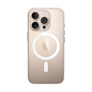 Compra Funda Apple iPhone 16 Pro MagSafe Silicon Transparente