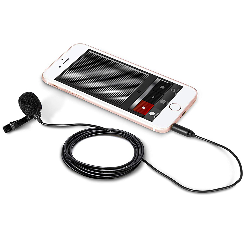 microfono bower lavaliere de clip                                     