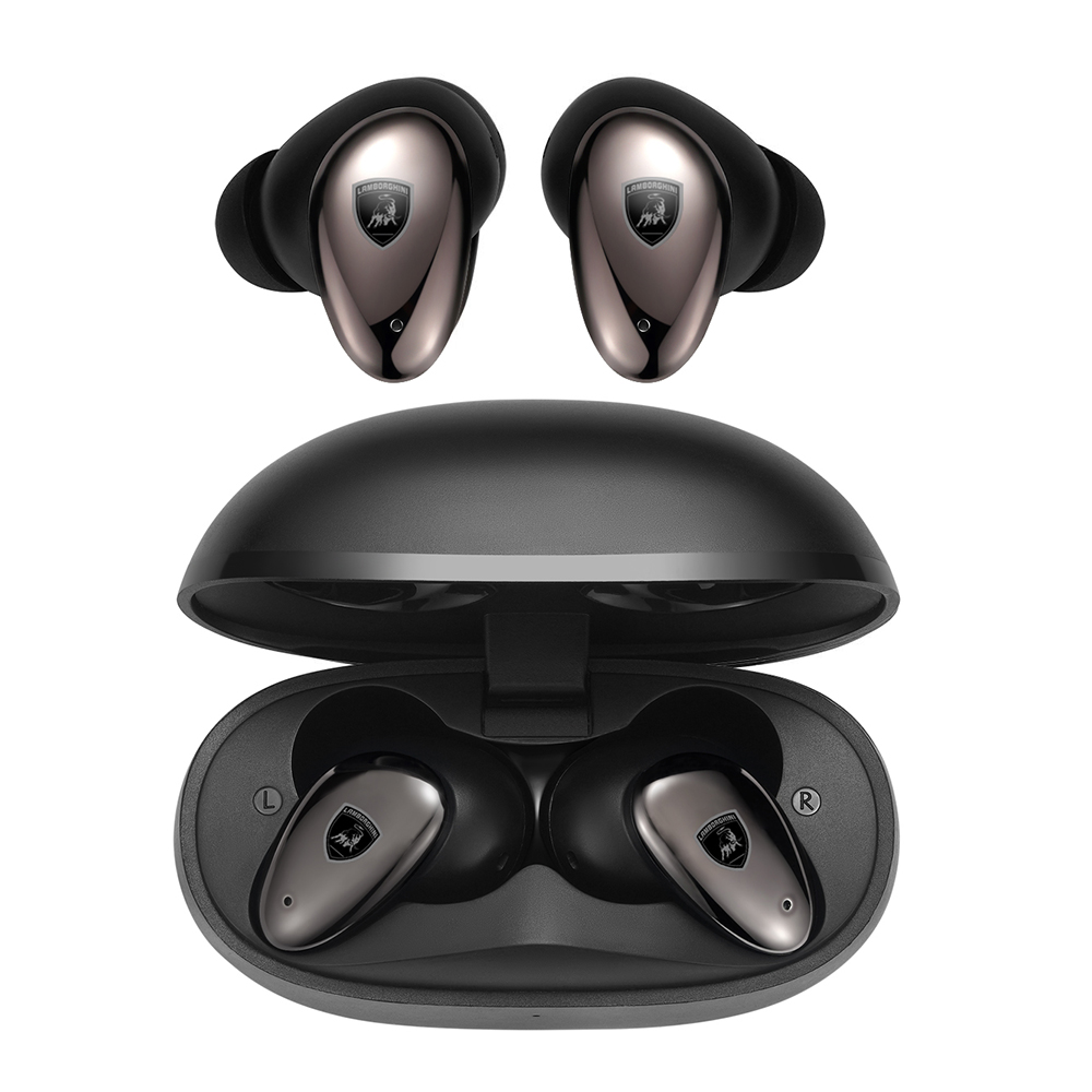 audífonos lamborghini bud huracan tws 300 negro                       