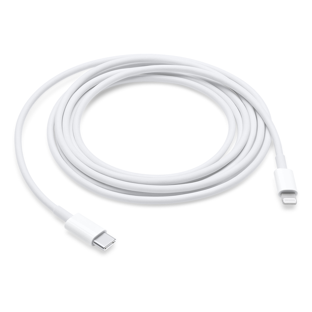 cable apple mw2r3am/a usb-c a lightning 2 m blanco                    